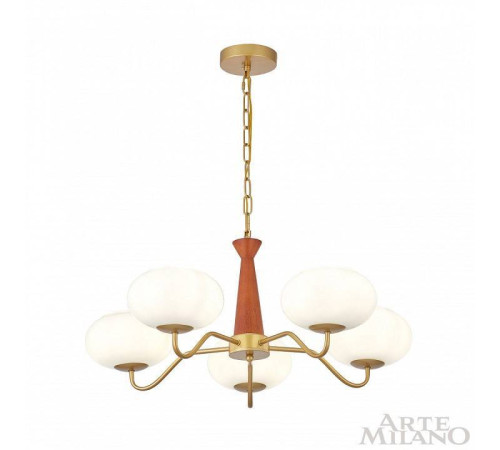 Подвесная люстра Arte Milano AM-Napoli 310166/D680/5 BS/WD