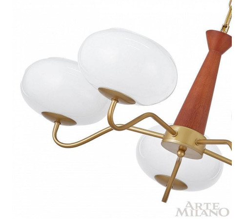 Подвесная люстра Arte Milano AM-Napoli 310166/D680/5 BS/WD