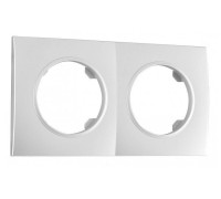 Рамка на 2 поста Arte Milano am-502.04 502.04-2.silver