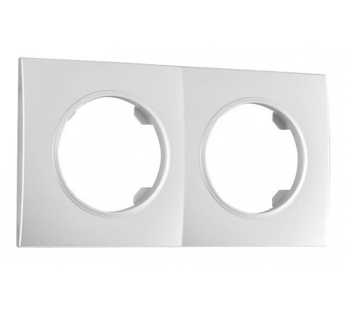 Рамка на 2 поста Arte Milano am-502.04 502.04-2.silver