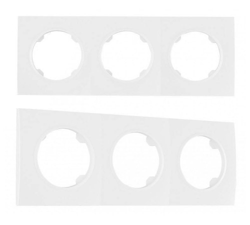 Рамка на 3 поста Arte Milano am-502.04 502.04-3.white