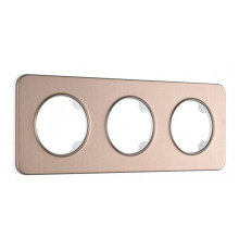 Рамка на 3 поста Arte Milano am-502.07 502.07-3.shampan