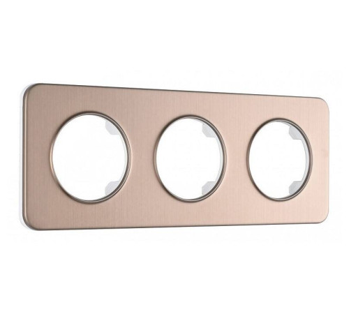 Рамка на 3 поста Arte Milano am-502.07 502.07-3.shampan