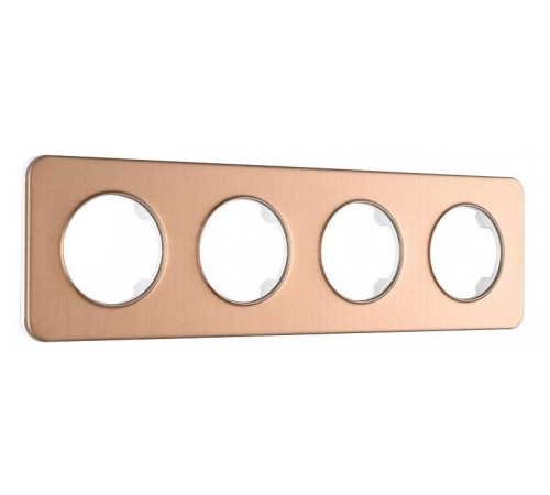 Рамка на 4 поста Arte Milano am-502.07 502.07-4.brown