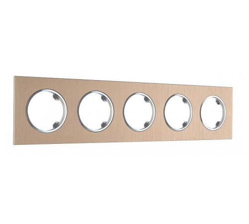 Рамка на 5 постов Arte Milano am-502.11 502.11-5.shampan
