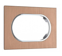 Рамка для двойной розетки Arte Milano am-502.11 502.11-double.brown