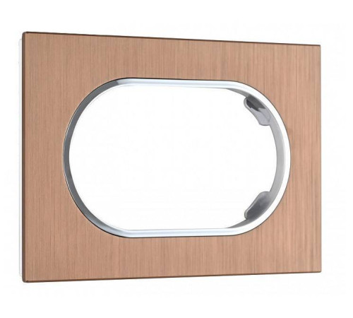 Рамка для двойной розетки Arte Milano am-502.11 502.11-double.brown