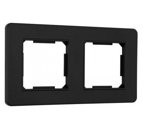 Рамка на 2 поста Arte Milano am-502.16 502.16-2.black