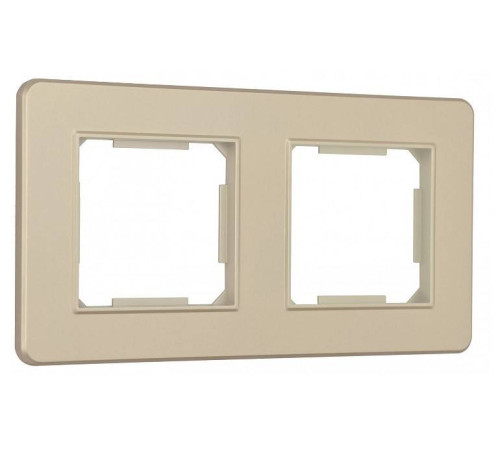 Рамка на 2 поста Arte Milano am-502.16 502.16-2.shampan