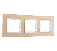 Рамка на 3 поста Arte Milano am-503.02 503.02-3.shampan
