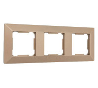 Рамка на 3 поста Arte Milano am-503.03 503.03-3.shampan