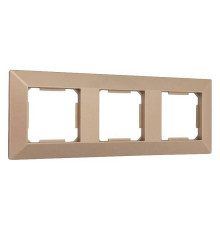 Рамка на 3 поста Arte Milano am-503.03 503.03-3.shampan