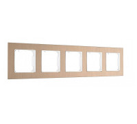 Рамка на 5 постов Arte Milano am-503.12 503.12-5.shampan