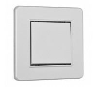 Выключатель одноклавишный Arte Milano SET16-1 SET16-1-30-1 silver