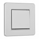 Выключатель одноклавишный Arte Milano SET16-1 SET16-1-30-1 silver