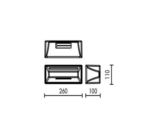 Накладной светильник Artemide 1060010A