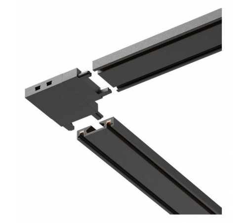 Соединитель угловой L-образный для треков накладных Aployt Magnetic track 48 APL.0181.00.04