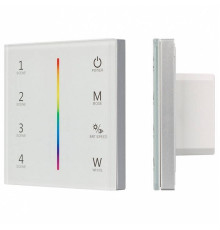 Панель-регулятора цвета RGBW сенсорная встраиваемая Arlight Sens 025168