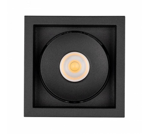 Встраиваемый светильник Arlight CL-SIMPLE-S80x80-9W Warm3000 (BK, 45 deg) 028149