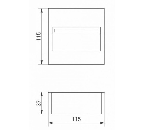 Встраиваемый светильник Arlight Trail 029963