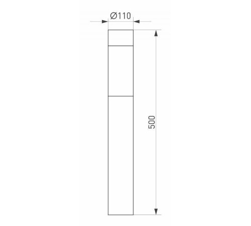 Наземный высокий светильник Arlight Stem 029966