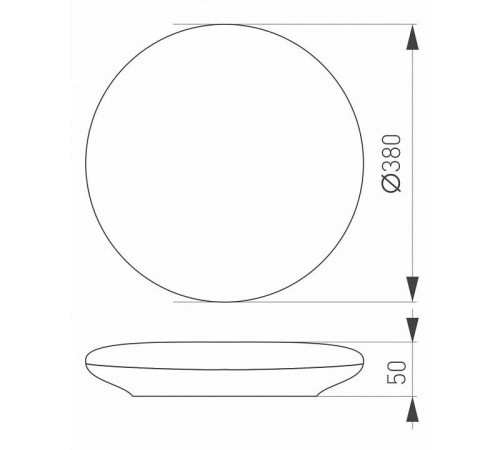 Накладной светильник Arlight Frisbee 030163
