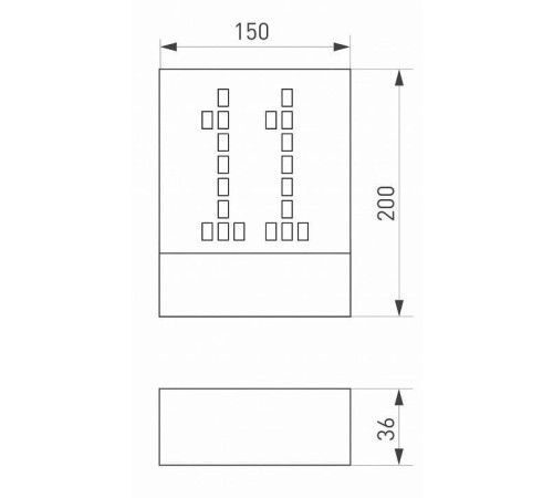 Подсветка номера Arlight Sign 031060