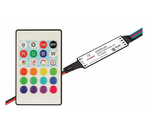 Контроллер-регулятор цвета RGB с пультом ДУ Arlight SMART 031594