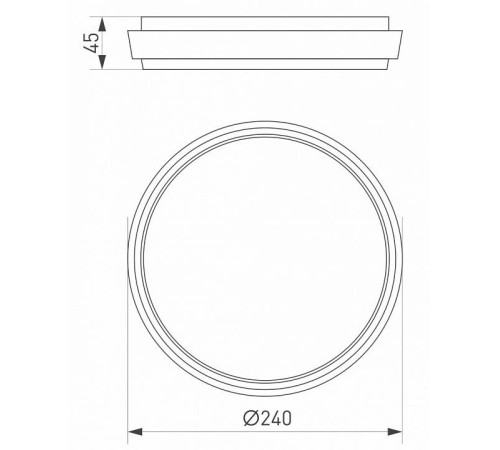 Накладной светильник Arlight Giro 032424