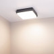 Накладной светильник Arlight Area 12 Вт 3000 К черный 032426