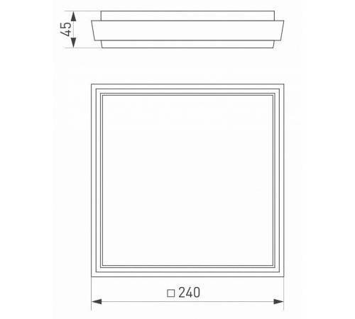 Накладной светильник Arlight Area 032427