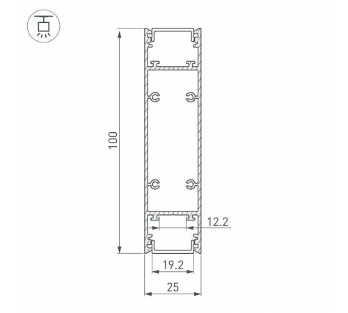 Профиль универсальный Arlight SL-LINE 033735