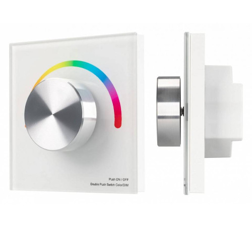 Панель-регулятора цвета RGB роторный встраиваемый Arlight SMART 033756