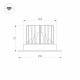 Встраиваемый светильник Arlight ATLAS-R145-20W White 3000K 035745