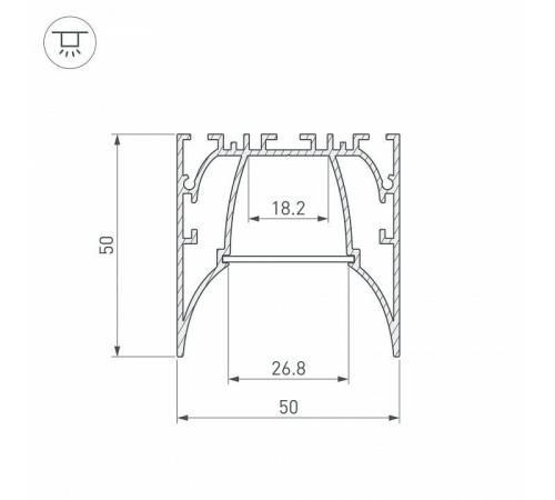 Профиль универсальный Arlight ARH-LINE 036353
