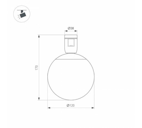 Накладной светильник Arlight APRIORI 039290