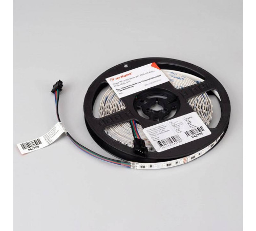 Лента светодиодная Arlight A120 RGB 24V 8mm 12 W/m IP20-IP67 042905