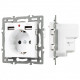 Розетка с заземлением и 2хUSB type A, без рамки Arlight SCT 043733