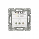 Розетка с заземлением и 2хUSB type A, без рамки Arlight SCT 043733