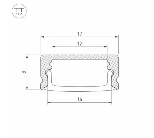 Профиль универсальный Arlight ARH-LINE 044234