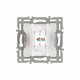 Розетка Ethernet RJ-45 и со шторками, без рамки Arlight SCT 045301