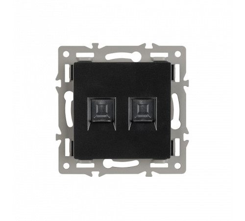 Розетка двойная RJ-12 и Ethernet RJ-45, без рамки Arlight SCT 045337