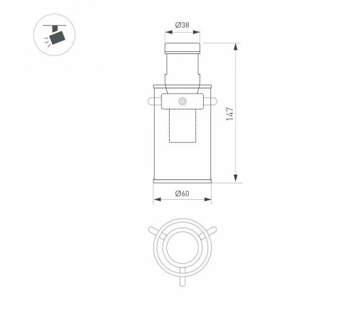 Накладной светильник Arlight APRIORI 047791