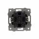 Выключатель самовозвратный двухклавишный без рамки Arlight SWT 049884