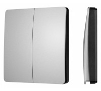 Выключатель беспроводной двухклавишный Arlight INTELLIGENT 051682