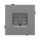 Розетка двойная Ethernet RJ-45 и со шторками, без рамки Arlight SCT-TENDO 054102
