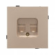 Розетка двойная Ethernet RJ-45 и со шторками, без рамки Arlight SCT-TENDO 054103