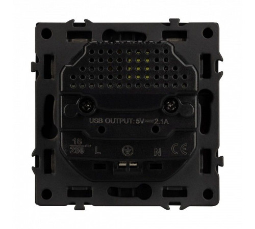 Розетка с заземлением и 2хUSB type A, без рамки Arlight SCT 054289
