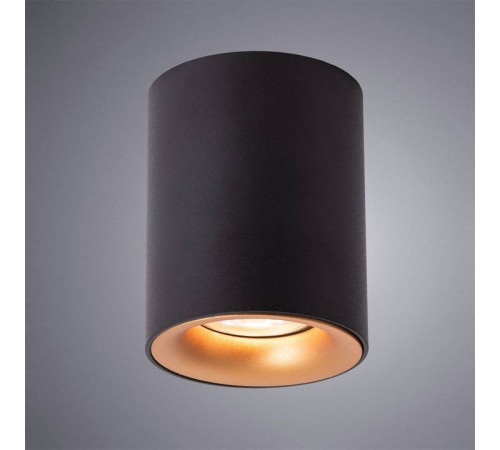 Светильник потолочный накладной Arte Lamp Torre 1xGX53 черный A1532PL-1BK