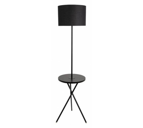 Торшер с полкой Arte Lamp Combo A2070PN-1BK